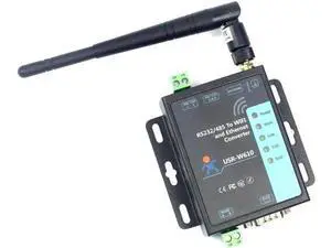 USR-W610 RS232 RS485 Serial to WiFi & Ethernet Dual-Mode Serial Server Converter USR-W610 RS232 RS485 Serial to WiFi & Ethernet Dual-Mode Serial Server Converter