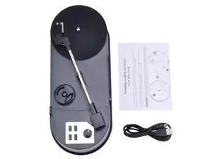 Mini Turntable Record Player Vinyl to MP3 Converter, Portable LP Digitizer with Built-in Speaker, 33/45 RPM, Direct USB/SD Recording, No Computer Needed - ezcap613P Mini Turntable Record Player Vinyl to MP3 Converter, Portable LP Digitizer with Built-in Speaker, 33/45 RPM, Direct USB/SD Recording, No Computer Needed - ezcap613P