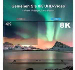 8K Fiber Optic HDMI Cable, CL3 Rated 8K HDMI Cable Ultra high Speed 48Gbps,Support 8K60Hz, 4K120Hz, Dynamic HDR 10, eARC Compatible with PS5 PS4 Xbox Apple TV Sony LG Samsung, (50Feet, Black+Red) 8K Fiber Optic HDMI Cable, CL3 Rated 8K HDMI Cable Ultra high Speed 48Gbps,Support 8K60Hz, 4K120Hz, Dynamic HDR 10, eARC Compatible with PS5 PS4 Xbox Apple TV Sony LG Samsung, (50Feet, Black+Red)