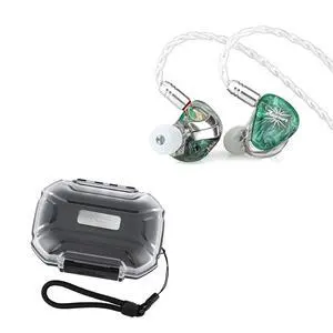 Kiwi Ears Orchestra Lite Performance Custom 8BA in-Ear Monitor(Green+ LC02 in Ear Monitor Case Kiwi Ears Orchestra Lite Performance Custom 8BA in-Ear Monitor(Green+ LC02 in Ear Monitor Case
