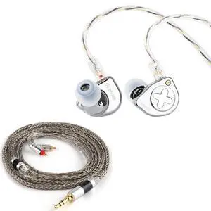 SIMGOT EW300 1DD+1Planar+1PZT Hybrid Driver in Ear Monitor, Wired Earbuds IEM & Tripowin Zonie 16 Core Silver Plated IEM Cable SIMGOT EW300 1DD+1Planar+1PZT Hybrid Driver in Ear Monitor, Wired Earbuds IEM & Tripowin Zonie 16 Core Silver Plated IEM Cable