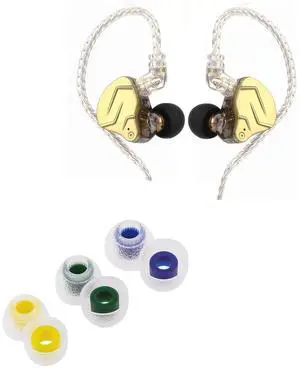 KZ ZSN PRO X Dual Driver 1BA+1DD Hybrid Metal Earphones HiFi in-Ear Monitor + TANGZU Tang Sancai in Ear Monitor Ear Plugs KZ ZSN PRO X Dual Driver 1BA+1DD Hybrid Metal Earphones HiFi in-Ear Monitor + TANGZU Tang Sancai in Ear Monitor Ear Plugs