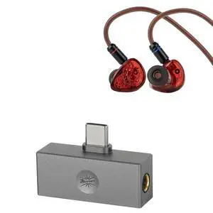 TANGZU Wan'er S.G II in Ear Monitor,HiFi Wired Earbuds,10mm Dynamic Driver PET Diaphragm Gaming IEM + Kiwi Ears Allegro Mini Portable IEM DAC, in Ear Monitor Amplifier TANGZU Wan'er S.G II in Ear Monitor,HiFi Wired Earbuds,10mm Dynamic Driver PET Diaphragm Gaming IEM + Kiwi Ears Allegro Mini Portable IEM DAC, in Ear Monitor Amplifier