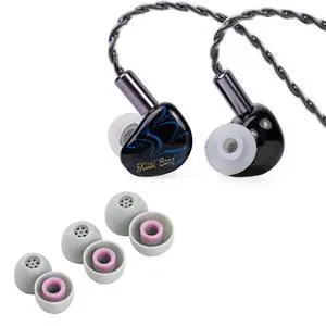 Kiwi Ears Cadenza in Ear Minitor (Blue) + Kiwi Ears Flex Earbud Tips Kiwi Ears Cadenza in Ear Minitor (Blue) + Kiwi Ears Flex Earbud Tips