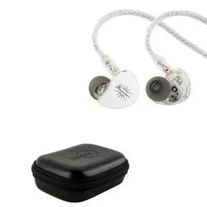 Kiwi Ears Belle 10mm DLC Dynamic Driver in-Ear Monitor, HiFi Wired Earbuds with Dual Silver-Plated Cables(Without MIC, Silver) ZiiGaat PELLEPOD Leather Earbud Case Kiwi Ears Belle 10mm DLC Dynamic Driver in-Ear Monitor, HiFi Wired Earbuds with Dual Silver-Plated Cables(Without MIC, Silver) ZiiGaat PELLEPOD Leather Earbud Case
