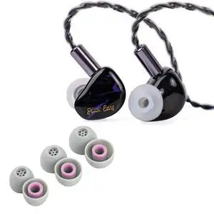 Kiwi Ears Cadenza in Ear Minitor (Purple) + Kiwi Ears Flex Earbud Tips Kiwi Ears Cadenza in Ear Minitor (Purple) + Kiwi Ears Flex Earbud Tips