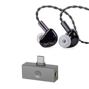 Kiwi Ears Cadenza 10mm Beryllium Dynamic Driver IEM 3D Printed + Kiwi Ears Allegro Mini Portable IEM DAC, in Ear Monitor Amplifier Kiwi Ears Cadenza 10mm Beryllium Dynamic Driver IEM 3D Printed + Kiwi Ears Allegro Mini Portable IEM DAC, in Ear Monitor Amplifier