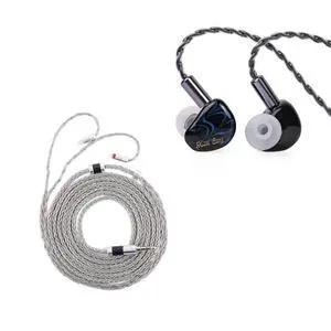 Kiwi Ears Cadenza 10mm Beryllium Dynamic Driver IEM (Blue)+Tripowin Zonie 2m IEM Cable(2Pin, Grey) Kiwi Ears Cadenza 10mm Beryllium Dynamic Driver IEM (Blue)+Tripowin Zonie 2m IEM Cable(2Pin, Grey)