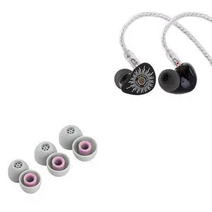 Kiwi Ears x B_Media: Chorus in Ear Monitor,DLC Diaphragm Dynamic Driver Wired Earbuds(Black, 3.5mm with Mic) + Kiwi Ears SONICAP Waterproof Earbud Case(Black) Kiwi Ears x B_Media: Chorus in Ear Monitor,DLC Diaphragm Dynamic Driver Wired Earbuds(Black, 3.5mm with Mic) + Kiwi Ears SONICAP Waterproof Earbud Case(Black)