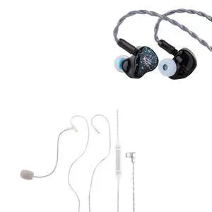 Kiwi Ears Astral 1DD+6BA Hybrid in Ear Monitor, Wired Earbuds, HiFi Studio Recording &Mixing Earphone Kiwi Ears S-Link Type-C IEM Cable,Gaming Earphone Cord with DAC+DSP,Dual Mic Kiwi Ears Astral 1DD+6BA Hybrid in Ear Monitor, Wired Earbuds, HiFi Studio Recording &Mixing Earphone Kiwi Ears S-Link Type-C IEM Cable,Gaming Earphone Cord with DAC+DSP,Dual Mic