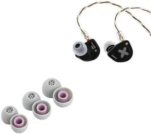 SIMGOT EW300 DSP 1DD+1Planar+1PZT Hybrid Driver in Ear Monitor, Wired Earbuds IEM+ Kiwi Ears Flex Earbud Tips, Replacement Silicone IEM SIMGOT EW300 DSP 1DD+1Planar+1PZT Hybrid Driver in Ear Monitor, Wired Earbuds IEM+ Kiwi Ears Flex Earbud Tips, Replacement Silicone IEM