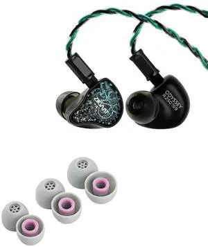 ZiiGaat x Hangout. Audio: Odyssey 2 in Ear Monitor, 1DD + 3BA Hybrid IEM, HiFi Wired Earbuds Kiwi Ears Flex Earbud Tips, Replacement Silicone IEM Tips ZiiGaat x Hangout. Audio: Odyssey 2 in Ear Monitor, 1DD + 3BA Hybrid IEM, HiFi Wired Earbuds Kiwi Ears Flex Earbud Tips, Replacement Silicone IEM Tips
