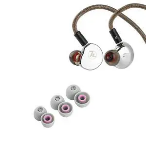 7Hz x Crinacle: Diablo/Divine in-Ear Monitors, 14.5mm Planar Magnetic Driver IEM Kiwi Ears Flex Earbud Tips, Replacement Silicone IEM Tips 7Hz x Crinacle: Diablo/Divine in-Ear Monitors, 14.5mm Planar Magnetic Driver IEM Kiwi Ears Flex Earbud Tips, Replacement Silicone IEM Tips