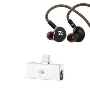 7Hz x Crinacle: Diablo/Divine in-Ear Monitors,14.5mm Planar Magnetic Driver IEM (Diablo, Black) + Kiwi Ears Allegro Mini Portable IEM DAC 7Hz x Crinacle: Diablo/Divine in-Ear Monitors,14.5mm Planar Magnetic Driver IEM (Diablo, Black) + Kiwi Ears Allegro Mini Portable IEM DAC