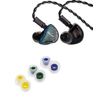 ZiiGaat Luna 6BA HiFi in Ear Monitor, Studio Monitor & Stage Performance IEM Earphones with Fast Response TANGZU Tang Sancai in Ear Monitor Ear Plugs(S/M/L) ZiiGaat Luna 6BA HiFi in Ear Monitor, Studio Monitor & Stage Performance IEM Earphones with Fast Response TANGZU Tang Sancai in Ear Monitor Ear Plugs(S/M/L)