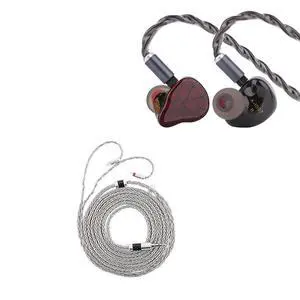 Punch Audio Martilo in Ear Monitor, 1 Planar + 2BA + 2DD Hybrid Driver Basshead IEM Earphones Tripowin Zonie IEM Cable, 2m Long Earbud Cord, 16 Core Silver Plated Earphone Cable 2Pin Punch Audio Martilo in Ear Monitor, 1 Planar + 2BA + 2DD Hybrid Driver Basshead IEM Earphones Tripowin Zonie IEM Cable, 2m Long Earbud Cord, 16 Core Silver Plated Earphone Cable 2Pin