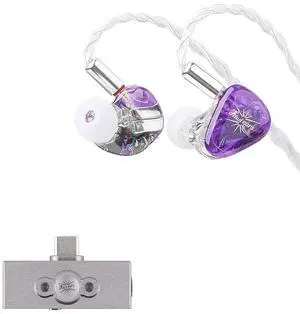 Kiwi Ears Orchestra Lite Performance Custom 8BA in-Ear Monitor IEM(Purple) Kiwi Ears Allegro Pro Upgraded IEM Earphone DAC/AMP Kiwi Ears Orchestra Lite Performance Custom 8BA in-Ear Monitor IEM(Purple) Kiwi Ears Allegro Pro Upgraded IEM Earphone DAC/AMP