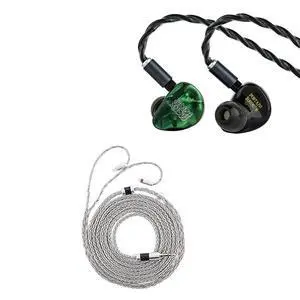 Punch Audio Portazo 1DD + 2 Planar Driver in Ear Monitor, HiFi Wired IEM Earphones Tripowin Zonie IEM Cable, 2m Long Earbud Cord, 16 Core Silver Plated Earphone Cable Punch Audio Portazo 1DD + 2 Planar Driver in Ear Monitor, HiFi Wired IEM Earphones Tripowin Zonie IEM Cable, 2m Long Earbud Cord, 16 Core Silver Plated Earphone Cable