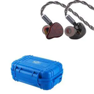Punch Audio Martilo in Ear Monitor, 1 Planar + 2BA + 2DD Hybrid Driver + Kiwi Ears SONICAP Waterproof Earbud Case Punch Audio Martilo in Ear Monitor, 1 Planar + 2BA + 2DD Hybrid Driver + Kiwi Ears SONICAP Waterproof Earbud Case