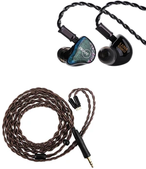 ZiiGaat Luna 6BA HiFi in Ear Monitor, Studio Monitor & Stage Performance IEM Earphones with Fast Response Kiwi Ears Terras IEM Cable,4N Single Crystal Copper 32AWG 4-Core in Ear Moni ZiiGaat Luna 6BA HiFi in Ear Monitor, Studio Monitor & Stage Performance IEM Earphones with Fast Response Kiwi Ears Terras IEM Cable,4N Single Crystal Copper 32AWG 4-Core in Ear Moni
