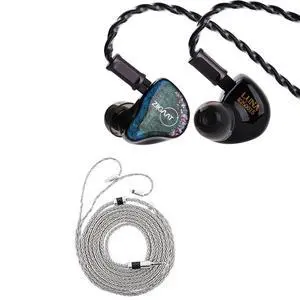 ZiiGaat Luna 6BA HiFi in Ear Monitor, Studio Monitor & Stage Performance IEM Earphones with Fast Response Tripowin Zonie IEM Cable, 2m Long Earbud Cord(2Pin) ZiiGaat Luna 6BA HiFi in Ear Monitor, Studio Monitor & Stage Performance IEM Earphones with Fast Response Tripowin Zonie IEM Cable, 2m Long Earbud Cord(2Pin)