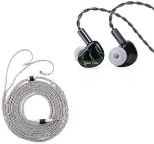 Kiwi Ears Cadenza 10mm Beryllium Dynamic Driver IEM (Green) + Tripowin Zonie 2m IEM Cable(2Pin, Grey) Kiwi Ears Cadenza 10mm Beryllium Dynamic Driver IEM (Green) + Tripowin Zonie 2m IEM Cable(2Pin, Grey)