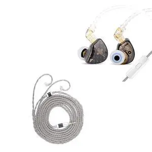 TANGZU Waner S.G HiFi 10mm Dynamic Driver PET Diaphragm in-Ear Earphone (Black, with Mic) + Tripowin Zonie 2m IEM Cable(Recessed 2Pin, Grey) TANGZU Waner S.G HiFi 10mm Dynamic Driver PET Diaphragm in-Ear Earphone (Black, with Mic) + Tripowin Zonie 2m IEM Cable(Recessed 2Pin, Grey)
