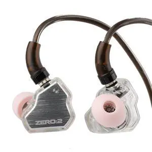 7Hz x Crinacle Zero:2 in Ear Monitor, Updated 10mm Dynamic Driver IEM, Wired Earbuds Earphones, Gaming Earbuds, with OFC IEM Cable for Musician (Without MIC, Silver) 7Hz x Crinacle Zero:2 in Ear Monitor, Updated 10mm Dynamic Driver IEM, Wired Earbuds Earphones, Gaming Earbuds, with OFC IEM Cable for Musician (Without MIC, Silver)