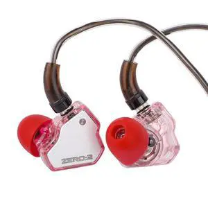 7Hz x Crinacle Zero:2 in Ear Monitor, Updated 10mm Dynamic Driver IEM, Wired Earbuds Earphones, Gaming Earbuds, with OFC IEM Cable for Musician (Pink, Typec MIC) 7Hz x Crinacle Zero:2 in Ear Monitor, Updated 10mm Dynamic Driver IEM, Wired Earbuds Earphones, Gaming Earbuds, with OFC IEM Cable for Musician (Pink, Typec MIC)