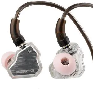 7Hz x Crinacle Zero:2 in Ear Monitor, Updated 10mm Dynamic Driver IEM, Wired Earbuds Earphones, Gaming Earbuds, with OFC IEM Cable for Musician (with MIC, Silver) 7Hz x Crinacle Zero:2 in Ear Monitor, Updated 10mm Dynamic Driver IEM, Wired Earbuds Earphones, Gaming Earbuds, with OFC IEM Cable for Musician (with MIC, Silver)