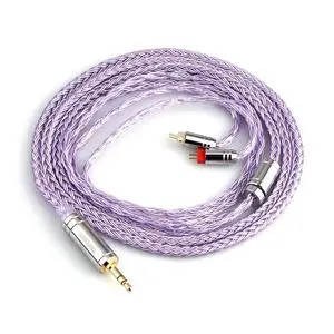 Tripowin Zonie 16 Core Silver Plated IEM Cable, 2pin 0.78mm, 3.5mm Tripowin Zonie 16 Core Silver Plated IEM Cable, 2pin 0.78mm, 3.5mm