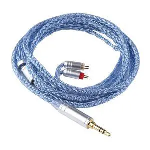 Tripowin Zonie 16 Core Silver Plated IEM Cable, 2pin 0.78mm, 3.5mm Tripowin Zonie 16 Core Silver Plated IEM Cable, 2pin 0.78mm, 3.5mm
