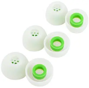 Kiwi Ears Flex Anti-Earwax IEM Ear Tips, 3 Pairs, S/M/L Size Kiwi Ears Flex Anti-Earwax IEM Ear Tips, 3 Pairs, S/M/L Size