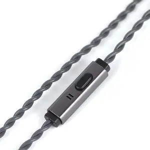 Tripowin Grace Silver-Plated OFC in Ear Earphone Cable w/Mic Tripowin Grace Silver-Plated OFC in Ear Earphone Cable w/Mic