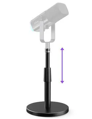 BS1 Heavy-Duty Adjustable Desktop Mic Stand for Recording Streaming BS1 Heavy-Duty Adjustable Desktop Mic Stand for Recording Streaming