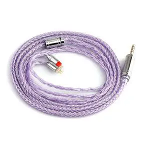 Tripowin Zonie 16 Core Silver Plated IEM Cable, 2pin 0.78mm, 4.4mm Tripowin Zonie 16 Core Silver Plated IEM Cable, 2pin 0.78mm, 4.4mm