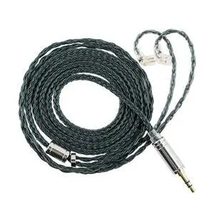 Tripowin Zonie 16 Core SilverPlated IEM Cable, Recessed 2pin, 3.5mm Tripowin Zonie 16 Core SilverPlated IEM Cable, Recessed 2pin, 3.5mm