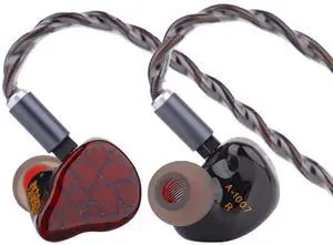 Punch Audio Martilo in Ear Monitor, 1 Planar + 2BA + 2DD Hybrid Driver Basshead IEM Earphones, HiFi Wired Earbuds, with Precision Detail for EDM Hip-Hop Monitoring Punch Audio Martilo in Ear Monitor, 1 Planar + 2BA + 2DD Hybrid Driver Basshead IEM Earphones, HiFi Wired Earbuds, with Precision Detail for EDM Hip-Hop Monitoring
