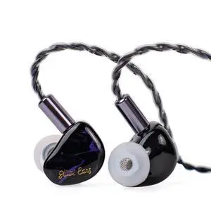 Kiwi Ears Cadenza 10mm Beryllium Dynamic Driver IEMs, Purple Kiwi Ears Cadenza 10mm Beryllium Dynamic Driver IEMs, Purple