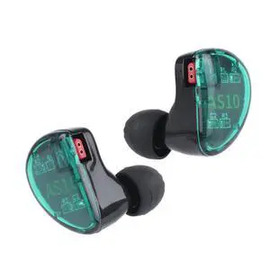 KZ AS10 5BA HiFi Stereo in-Ear Monitor HiFi Wired Earbuds Earphones KZ AS10 5BA HiFi Stereo in-Ear Monitor HiFi Wired Earbuds Earphones