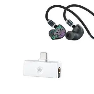 THIEAUDIO Hype 4 MKII 2DD + 4BA Hybird in Ear Monitor,HiFi Wired IEM Earphones,Engaging & Studio Neutral Tuning Kiwi Ears Allegro Mini Portable IEM DAC, in Ear Monitor Amplifier THIEAUDIO Hype 4 MKII 2DD + 4BA Hybird in Ear Monitor,HiFi Wired IEM Earphones,Engaging & Studio Neutral Tuning Kiwi Ears Allegro Mini Portable IEM DAC, in Ear Monitor Amplifier