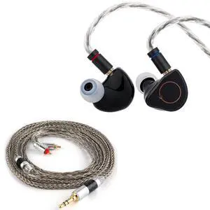 SIMGOT SuperMix 4 1DD+1BA+1Planar+1PZT Hybrid Drivers Earphones, Tripowin Zonie 16 Core Silver Plated IEM Cable SIMGOT SuperMix 4 1DD+1BA+1Planar+1PZT Hybrid Drivers Earphones, Tripowin Zonie 16 Core Silver Plated IEM Cable