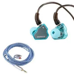 7Hz x Crinacle Zero:2 in Ear Monitor (Blue) + Tripowin Zonie IEM Cable (2pin-0.78mm, 3.5mm, Blue) 7Hz x Crinacle Zero:2 in Ear Monitor (Blue) + Tripowin Zonie IEM Cable (2pin-0.78mm, 3.5mm, Blue)