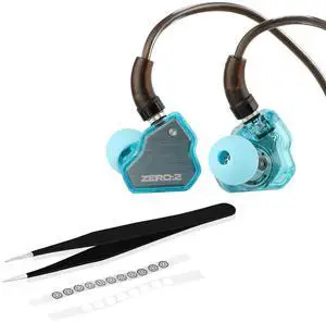 7Hz x Crinacle Zero:2 in Ear Monitor, Updated 10mm Dynamic Driver IEM, Wired Earbuds Earphones, Gaming Earbuds & 7hz x Crinacle Dioko Replacement Filter Mesh Tweezer Kit 7Hz x Crinacle Zero:2 in Ear Monitor, Updated 10mm Dynamic Driver IEM, Wired Earbuds Earphones, Gaming Earbuds & 7hz x Crinacle Dioko Replacement Filter Mesh Tweezer Kit
