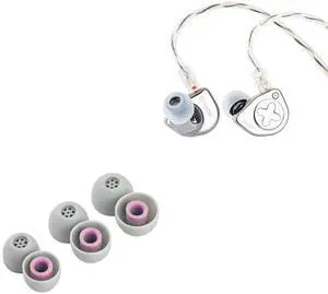 SIMGOT EW300 1DD+1Planar+1PZT Hybrid Driver in Ear Monitor, Wired Earbuds IEM & Kiwi Ears Flex Earbud Tips, Replacement Silicone IEM Tips SIMGOT EW300 1DD+1Planar+1PZT Hybrid Driver in Ear Monitor, Wired Earbuds IEM & Kiwi Ears Flex Earbud Tips, Replacement Silicone IEM Tips
