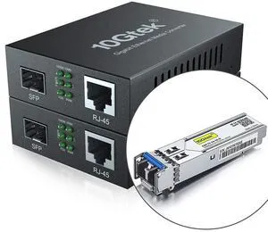 a Pair of 1.25G Media Converter and 1.25G SFP Transceiver 1000Base-LX a Pair of 1.25G Media Converter and 1.25G SFP Transceiver 1000Base-LX