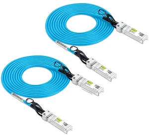 [Blue Colored 10G SFP+ DAC Cable - Twinax SFP Cable for Cisco SFP-H10GB-CU3M, D-Link, Supermicro, Netgear, Mikrotik Devices, Fortinet, 3-Meter(10ft), Pack of 2 [Blue Colored 10G SFP+ DAC Cable - Twinax SFP Cable for Cisco SFP-H10GB-CU3M, D-Link, Supermicro, Netgear, Mikrotik Devices, Fortinet, 3-Meter(10ft), Pack of 2