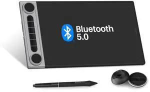 Inspiroy Dial 2 V2 Bluetooth 5.0 Drawing Tablet, PenTech 4.0 Inspiroy Dial 2 V2 Bluetooth 5.0 Drawing Tablet, PenTech 4.0