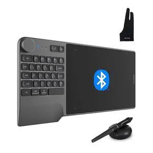 Inspiroy Keydial KD200 Drawing Tablet and Palm Rejection Artist Glove Inspiroy Keydial KD200 Drawing Tablet and Palm Rejection Artist Glove