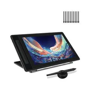 Kamvas Pro 13 2.5K QHD Graphics Monitor Drawing Tablet and 10 Pack Replacement Nibs PN05A Kamvas Pro 13 2.5K QHD Graphics Monitor Drawing Tablet and 10 Pack Replacement Nibs PN05A